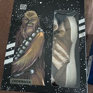Chewbacca Adidas Size 7.5 Men’s, 9.5 Women